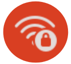 smart mesh wifi security router icon